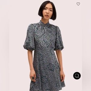 Kate Spade, Flair Flora Devoré Mini Dress